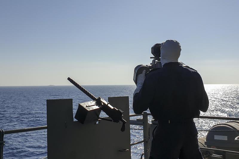 Nava de razboi a Greciei la Marea Mediterana , Foto: Handout / AFP / Profimedia