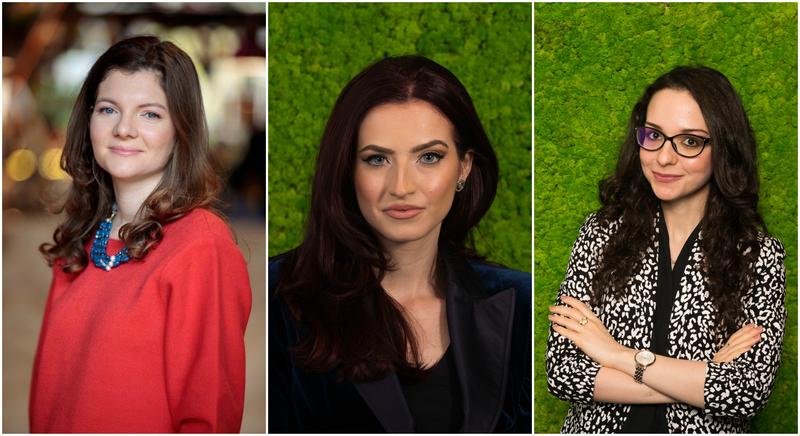 Andreea Micu, Yolanda Beșleagă, Angelica Alecu, Foto: STOICA & Asociatii