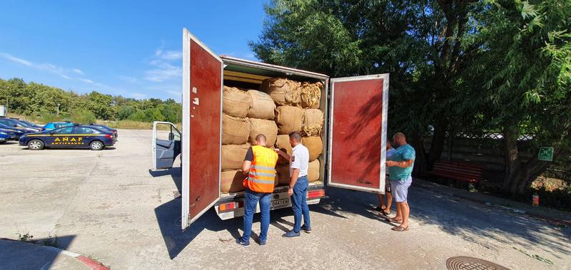 Tutun confiscat, Foto: ANAF