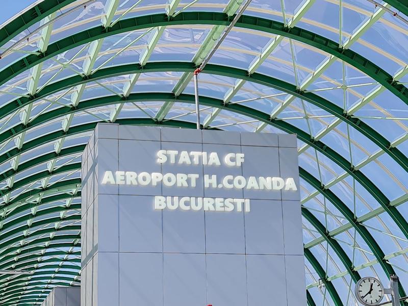 Gara de la aeroport, Foto: Hotnews