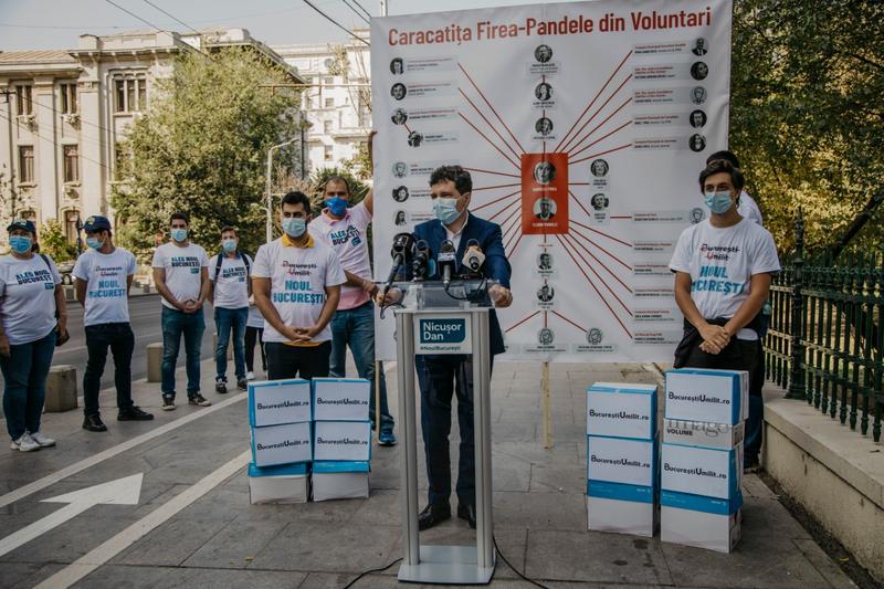 Nicușor Dan a depus peste 26.000 de sesizări de pe București Umilit, Foto: PNL