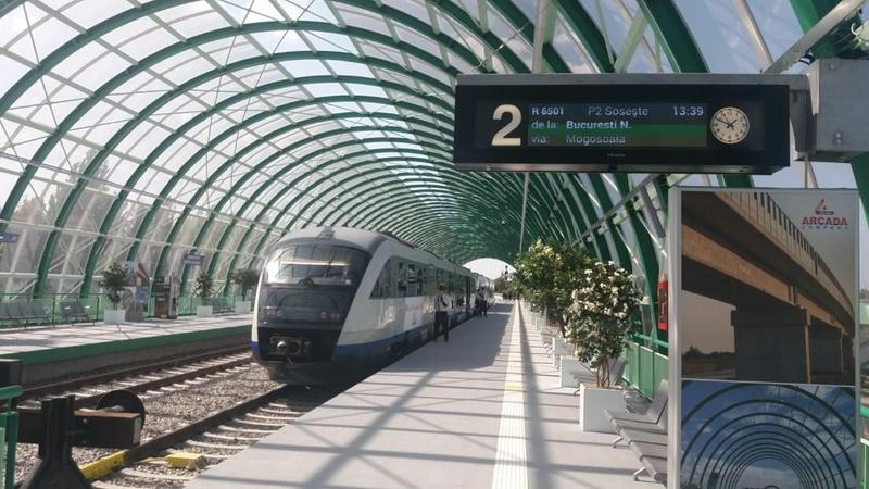 Tren la Otopeni, Foto: Hotnews