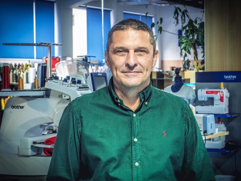 Dan Coanda, proprietaru magazinului Cusut si Brodat, Foto: Hotnews