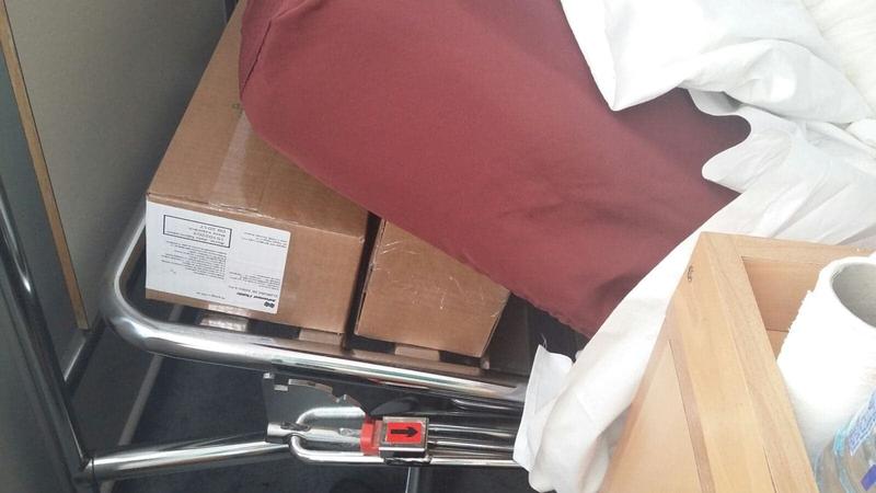 Pat de spital pentru arsi, Foto: Alexandra Furnea Facebook