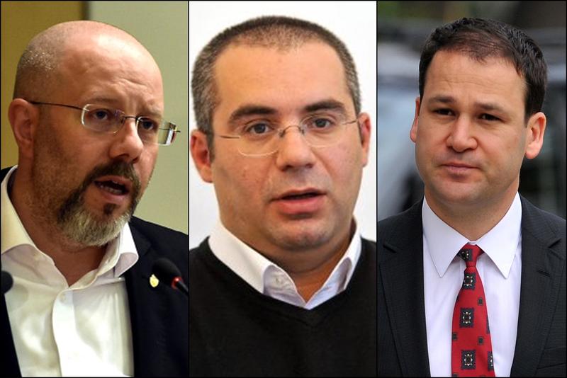 Badulescu, Moraru si Negoita, Foto: Colaj foto