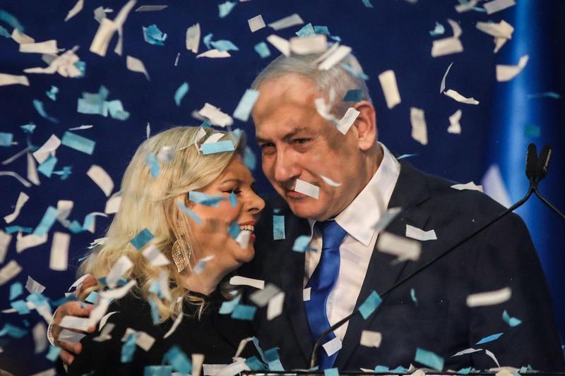 Benjamin Netanyahu si sotia acestuia, Foto: dpa picture alliance / Alamy / Alamy / Profimedia