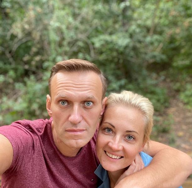 Aleksei Navalnii si sotia (Instagram), Foto: Hotnews
