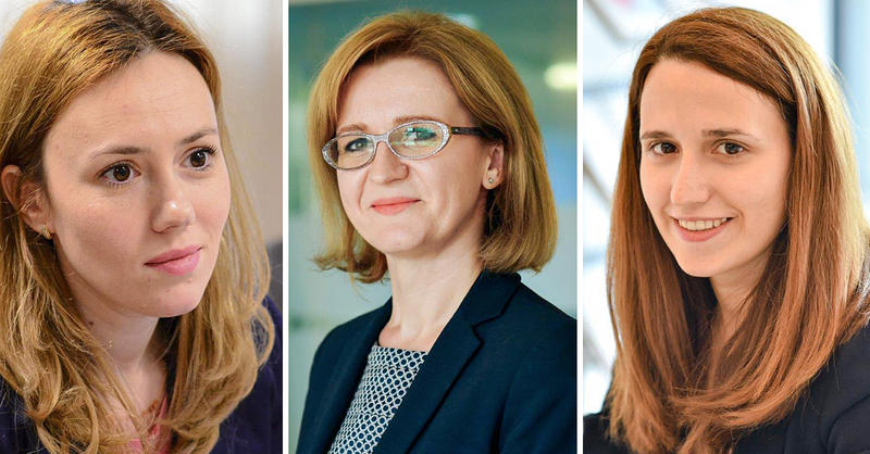 Cristina Cojocaru, Larisa Popoviciu, Maria Nitulescu, Foto: Deloitte Romania