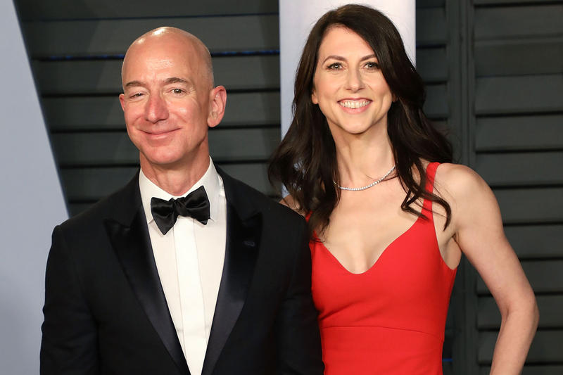 Mackenzie Scott si Jeff Bezos, Foto: Captura YouTube