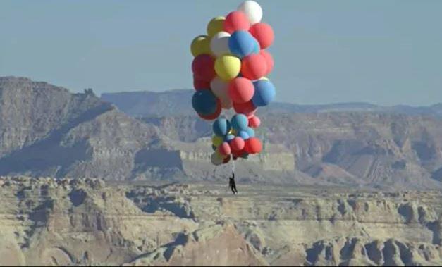 Zborul lui David Blaine, Foto: Captura YouTube