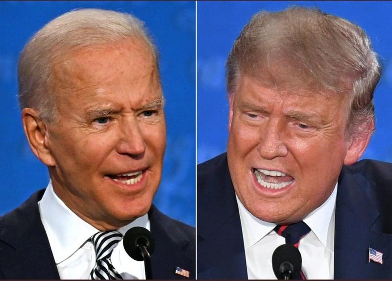 Trump si Biden, Foto: Captura