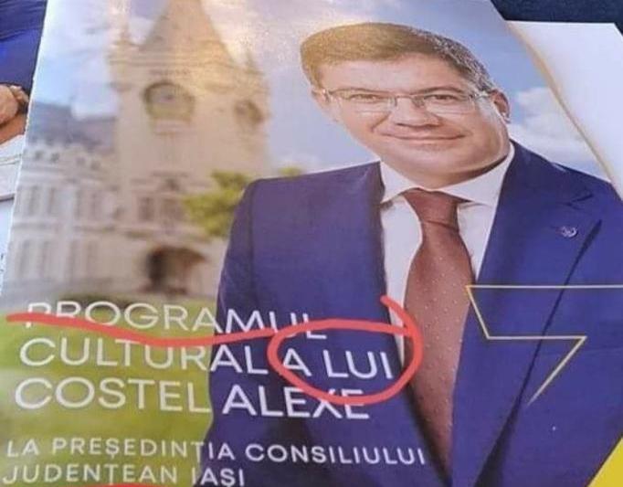 Pliant Costel Alexe, Foto: Ziarul de Iasi