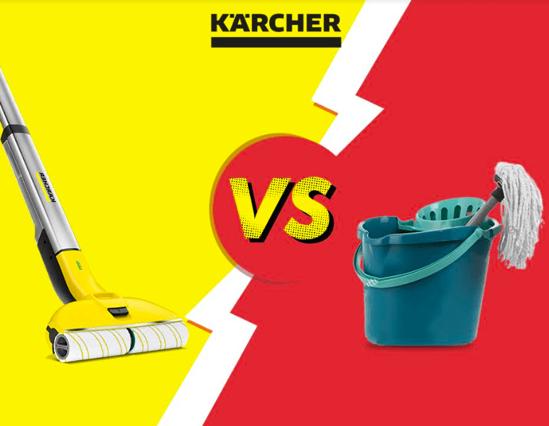 Mopul electric de la Karcher, Foto: Karcher