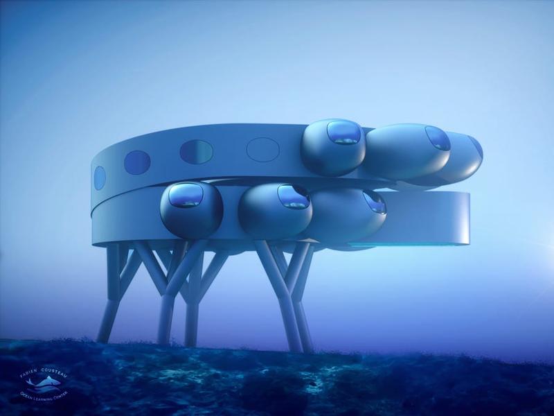 Statia de cercetare submarina Proteus, Foto: Yves Behar si fuseproject.