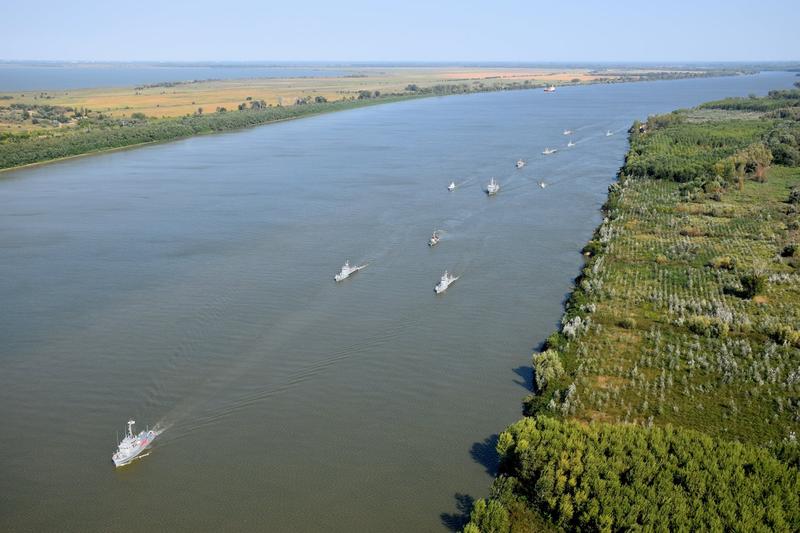 Exercitiu militar romano-ucrainean pe Dunare, Foto: Fortele Navale Romane