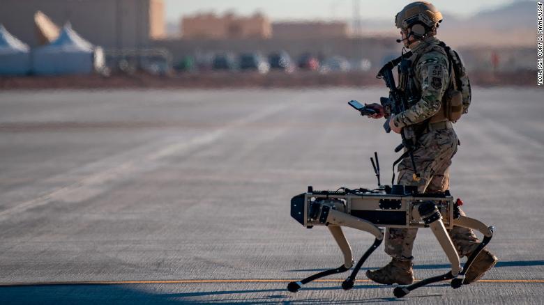 Robo-caini Forte Aeriene SUA, Foto: US Air Force