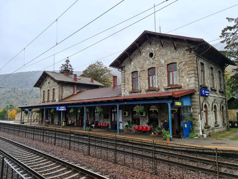Gara din Azuga, Foto: Hotnews