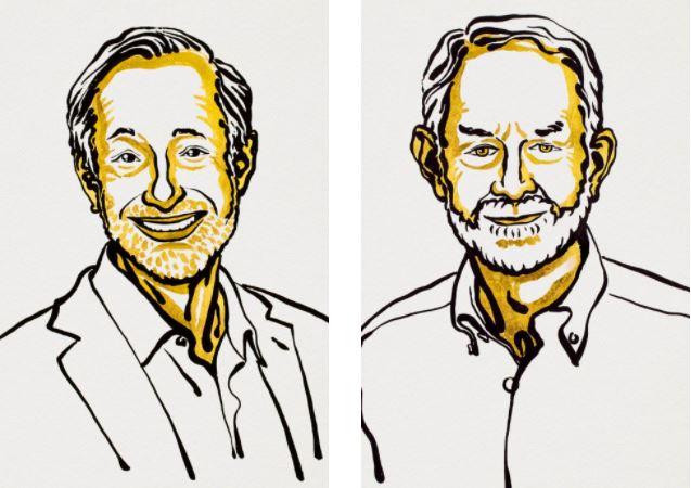 Paul R. Milgrom si Robert B. Wilson, Foto: nobelprize.org