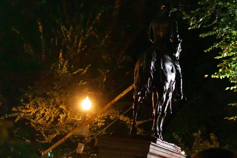 Statuia lui Theodore Roosevelt din Portland, Foto: John Rudoff / ddp USA / Profimedia Images