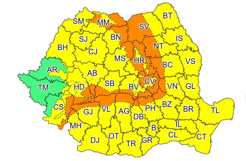 Avertizari meteo, Foto: ANM