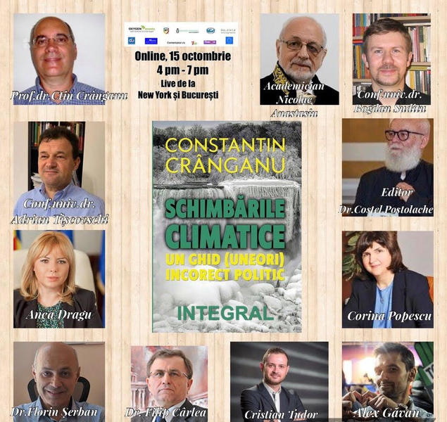 Afis dezbatere despre schimbarile climatice, Foto: Hotnews