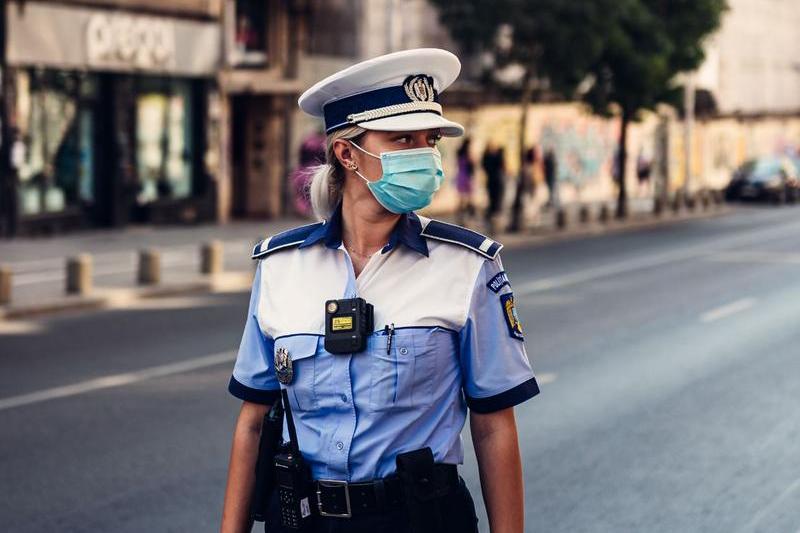 Body-cam politisti, Foto: Politia Romana