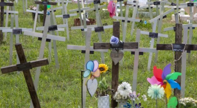 Cimitirul fetusilor Flaminio, Foto: Captura La Repubblica