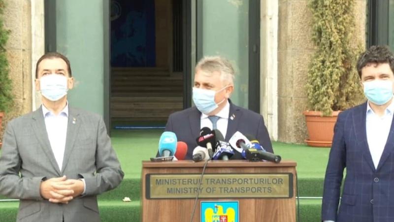 Intalnire Nicusor Dan- Ludovic Orban- Lucian Bode, Foto: Guvern