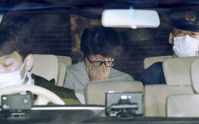 Takahiro Shiraishi in momentul arestarii sale, Foto: Kyodo / MAXPPP / Profimedia Images