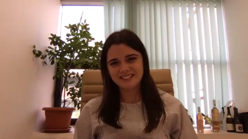 Ana Necsulescu, director marketing Jidvei, Foto: Captura YouTube