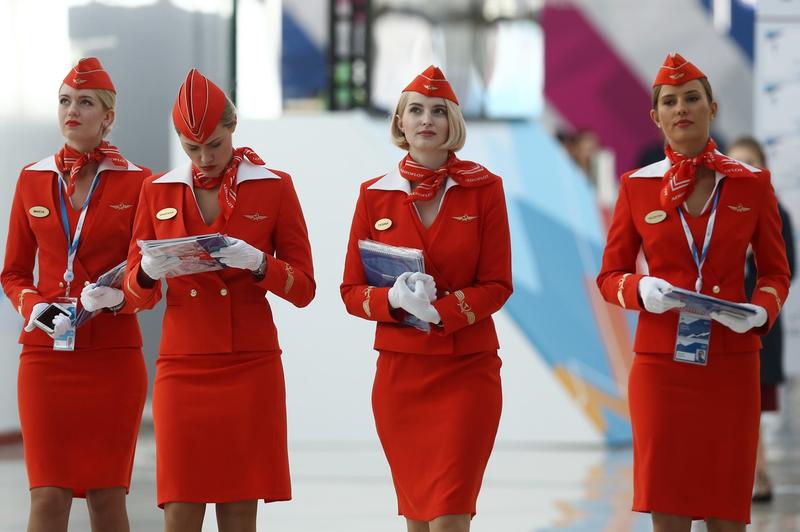 Angajate Aeroflot Airlines, Foto: Alexander Ryumin /TASS / Profimedia Images