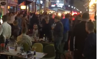 Petrecere Centrul Vechi, Foto: captura facebook