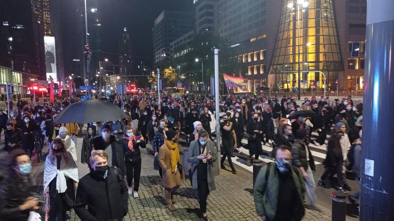 Proteste in Polonia (sursa foto: twitter), Foto: Hotnews