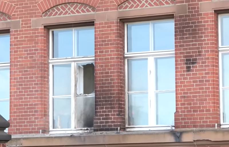 Institutul Robert Koch atacat, Foto: Captura YouTube