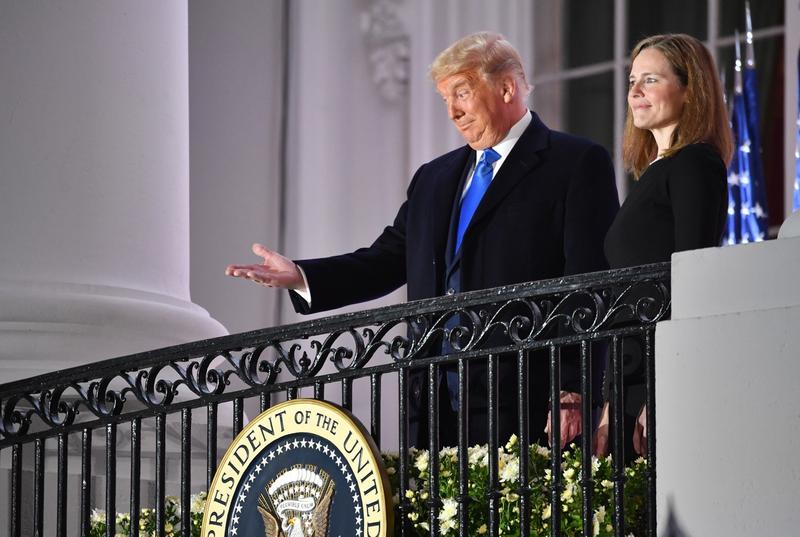 Trump si Barrett, Foto: Nicholas Kamm / AFP / Profimedia Images