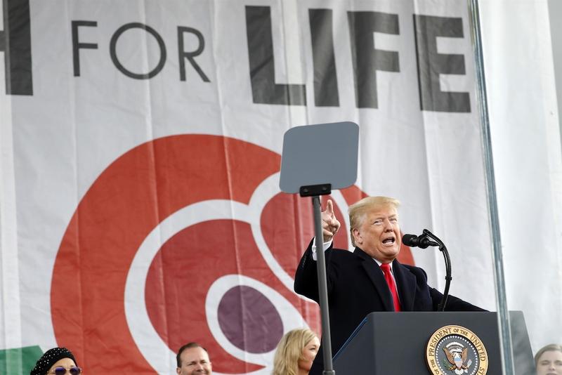 Trump la un miting „pro life” in Washington , Foto: MediaPunch / BACKGRID/ Profimedia