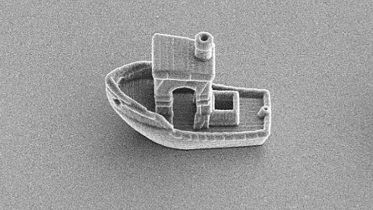 Barca microscopica, Foto: Universitatea Leiden