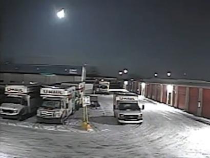 O minge de foc pe cerul Americii, Foto: youtube.com