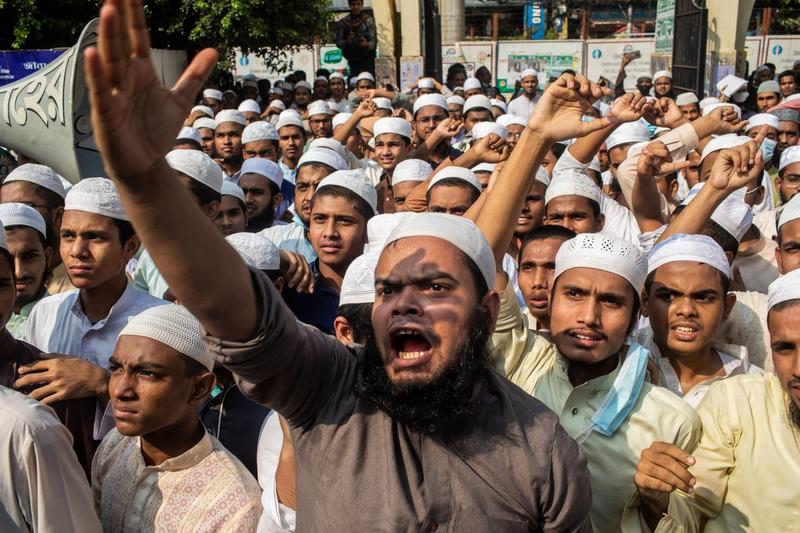 Protest Bangladesh, Foto: Sazzad Hossain/SOPA Images / Shutterstock Editorial / Profimedia