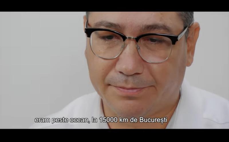 Ponta, despre Colectiv, Foto: Captura video