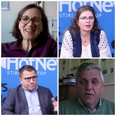 Corina Zugravu, Ileana Rău, Radu Ștefanescu, Costel Vânatoru, Foto: Hotnews