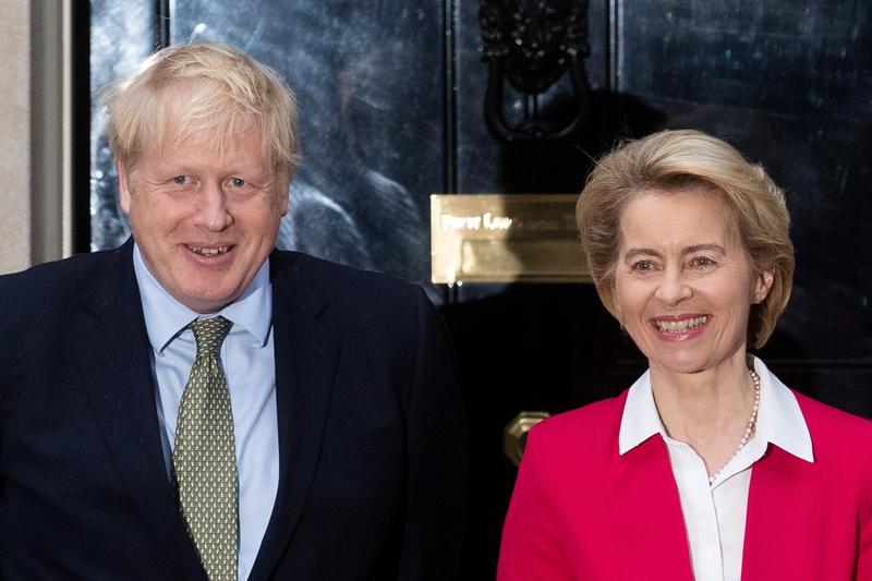Boris Johnson si Ursula von der Leyen, Foto: SWNS Adam Gray / SWNS / Profimedia