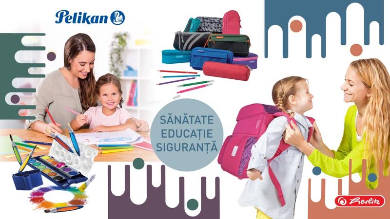 Herlitz și Pelikan întotdeauna alături de voi, Foto: Herlitz