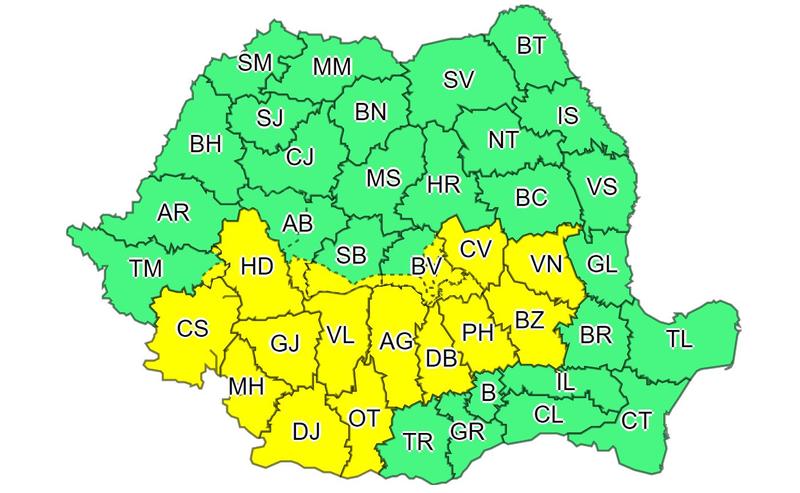 Avertizare meteo, Foto: ANM