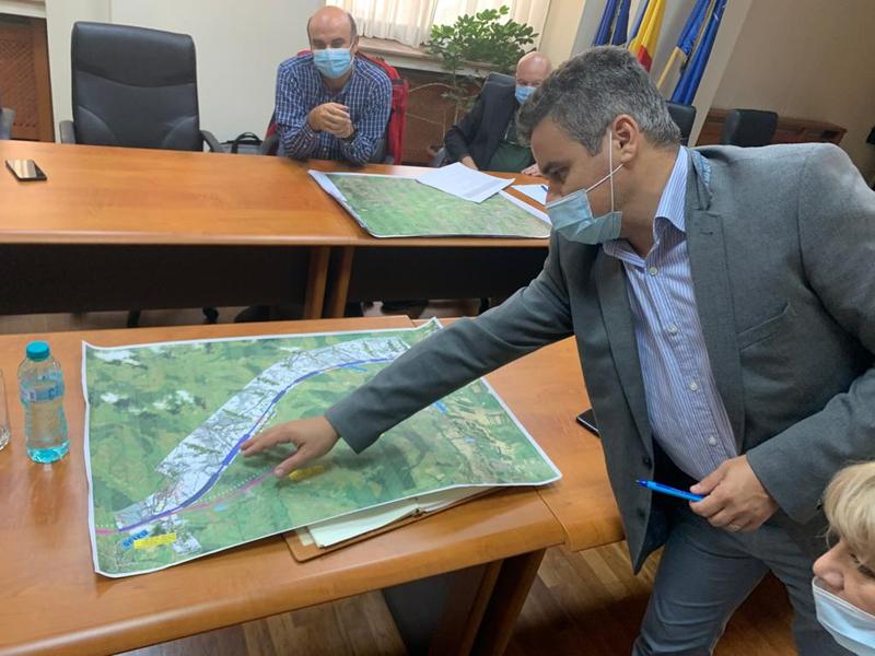 Intalnire despre A8 la Ministerul Transporturilor, Foto: MT