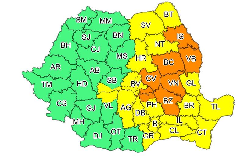 Avertizare meteo, Foto: ANM
