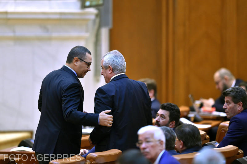 Ponta si Tariceanu, Foto: AGERPRES