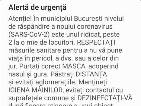 Ro-Alert COVID, Foto: Hotnews