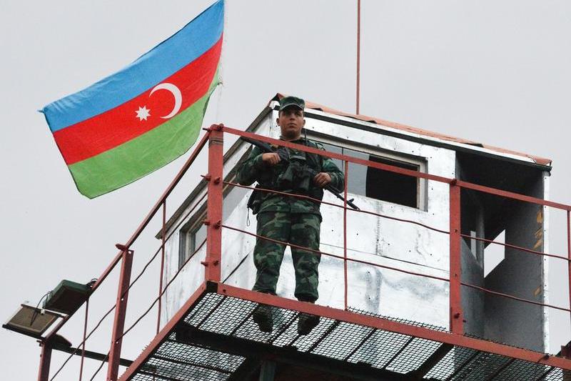 Soldat din Azerbaidjan in Nagorno Karabah, Foto: Alexey Kudenko / Sputnik / Profimedia