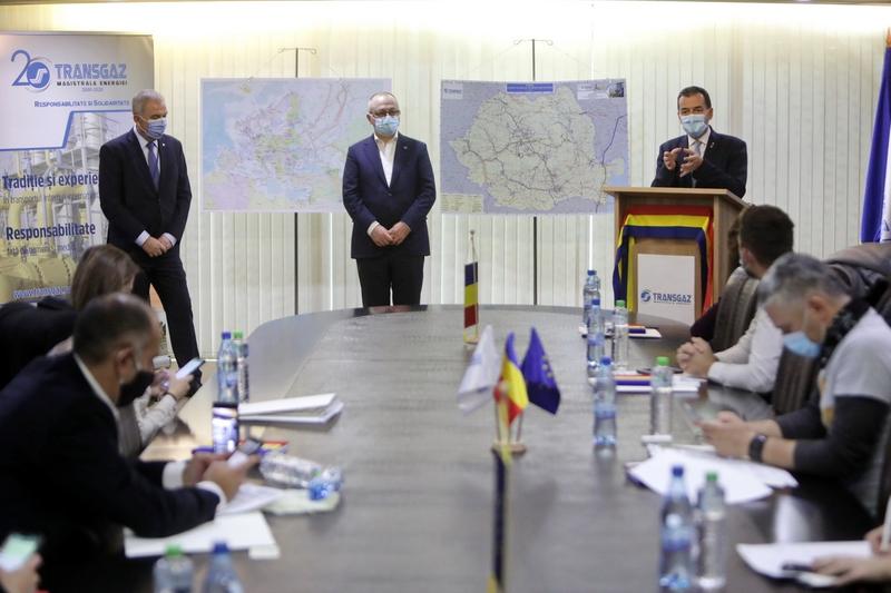 Vizita de lucru la Transgaz, Foto: Guvern